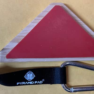Pyramid Pad by RimRiser USA Pocket Practice Pad Red image 2