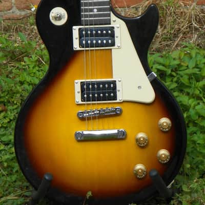 Epiphone Les Paul 100 LP100 Electric Guitar Vintage Sunburst Finish Seller Refurbished image 2
