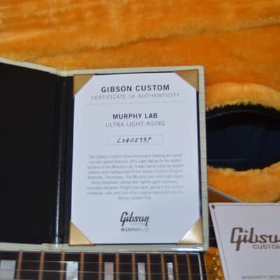 Gibson Custom Les Paul '57 Classic, Murphy Labs Light 2024 - Double Gold, Murphy Labs Light Aging image 10