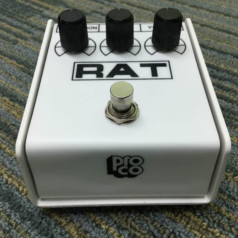Limited Edition WHITE RAT Japan Exclusive Fuzz Overdrive