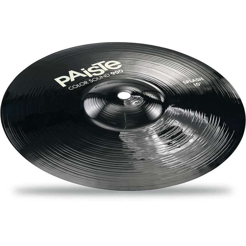 Paiste Color Sound 900 Series Black 10-Inch Splash Cymbal image 1