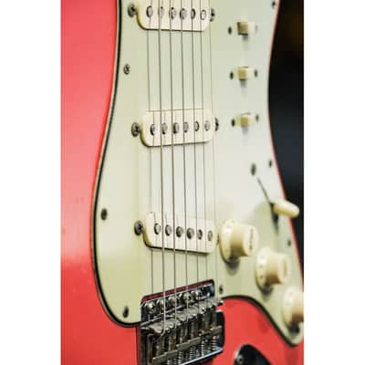 1962 Fender Stratocaster fiesta red image 19
