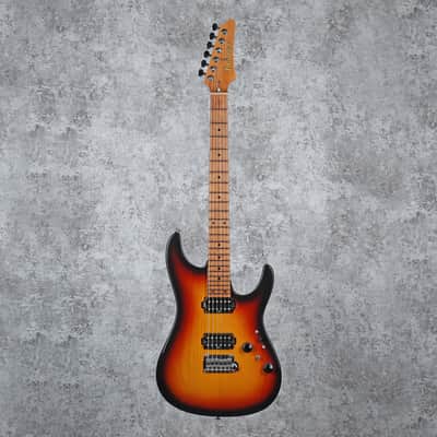 Ibanez AZ2402-TFF Prestige 2021 Tri-Fade Burst Flat image 3