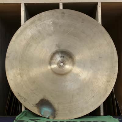 1930-40s A. Zildjian 16 1/8" First Stamp Crash 712g image 2