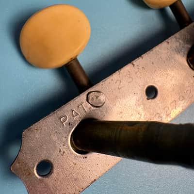 1940s Kluson Vintage 3+3 Open Gear Back Strip Tuners w/ Screws! image 5