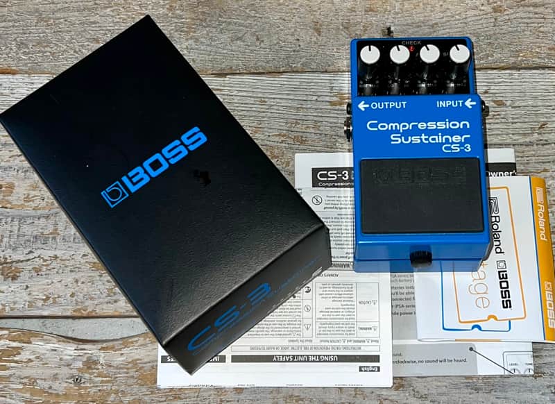 Mint Boss CS-3 Compression Sustainer Pedal, Help Support Indie Music Shops & Buy it Here image 1