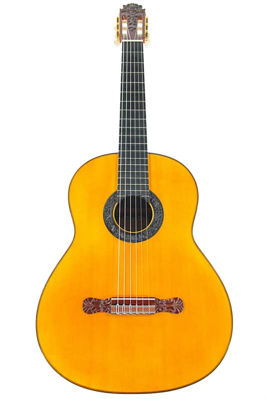 José Ruiz Pedregosa 2021 - incredibly beautiful classical guitar, with unique design and perfect sound + video! image 1