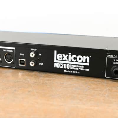 Lexicon MX200 2-Channel Digital Effects Processor (NO POWER SUPPLY) CG011NF image 8