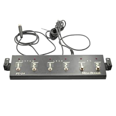Mesa Boogie Quad Pre-amp including FU2A Footswitch image 5