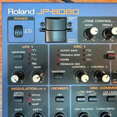 Roland JP-8080 - Boxes, Manual, Serviced image 5