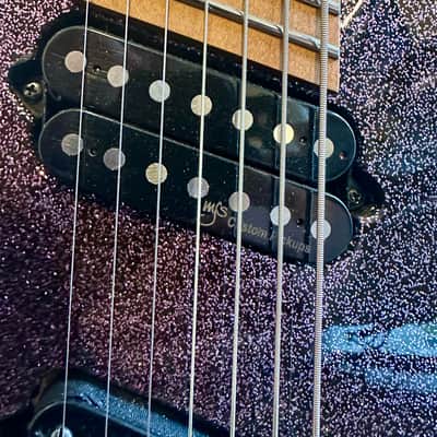 Ormsby Goliath 7 String GTR Left Handed Run 17 - Lavender Sparkle image 8
