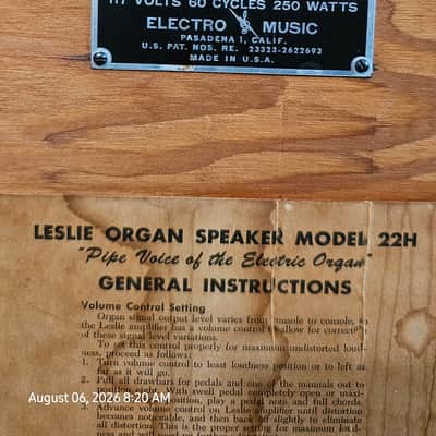 Hammond C2 Organ with Leslie 22H Speaker 1959 - 1965 - Natural image 4