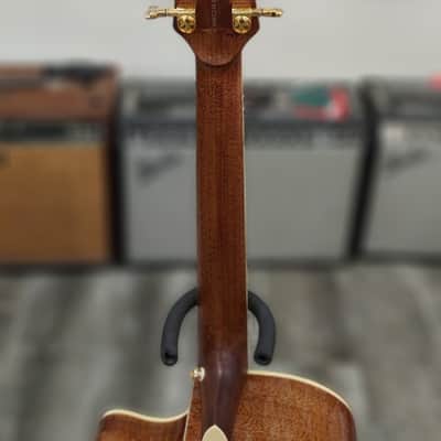 D'Angelico Excel Gramercy Vintage Natural Acoustic-Electric Guitar DAEG200VNATGP2 w/ Gig Bag image 14