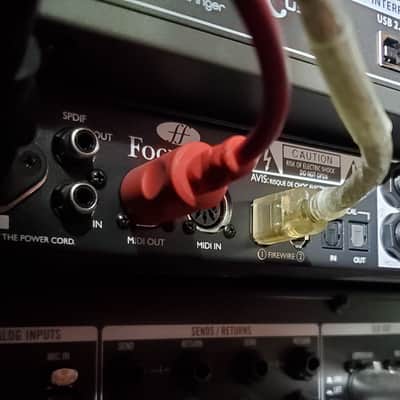 Focusrite Saffire Pro 40 Firewire Audio Interface 2010s - Black image 3