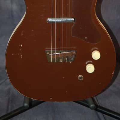 Silvertone by Danelectro Model 1304 Wishbook 1960 Brown Masonite image 2