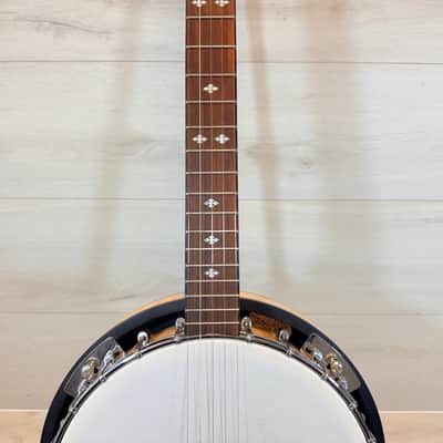 Gold Tone CC-100R Cripple Creek 5-String Open Back Banjo with Rolled Brass Tone Ring image 3