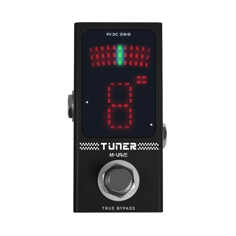 M-vave Tuner Pedal Mini Size Guitar Effect Chromatic Tuner,price include the import duty to US buyer image 1