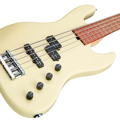 Sadowsky MetroLine 21 Fret Verdine White 5 String, Olympic White High Polish, Alder Body image 4