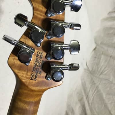 Music Man Albert lee Trans blue roasted Maple Neck Upgrade image 9