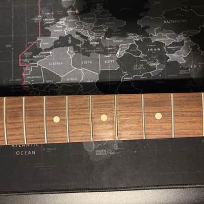 Warmoth Stratocaster Neck - Roasted Maple Rosewood image 4