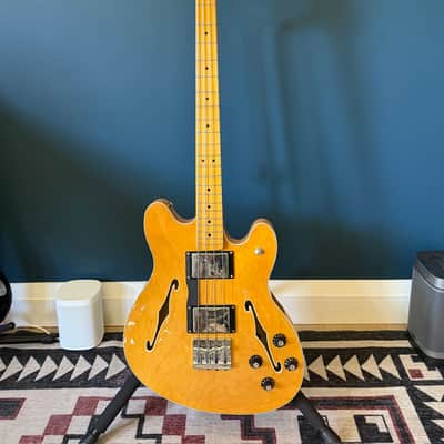 Fender Starcaster® Bass, Maple Fingerboard, Natural 2013 - Gloss Polyester image 2