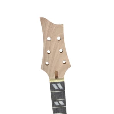 24.75" Mahogany Electric Guitar Neck Rosewood Fretboard 22 Frets Bolt-On No Inlay image 3
