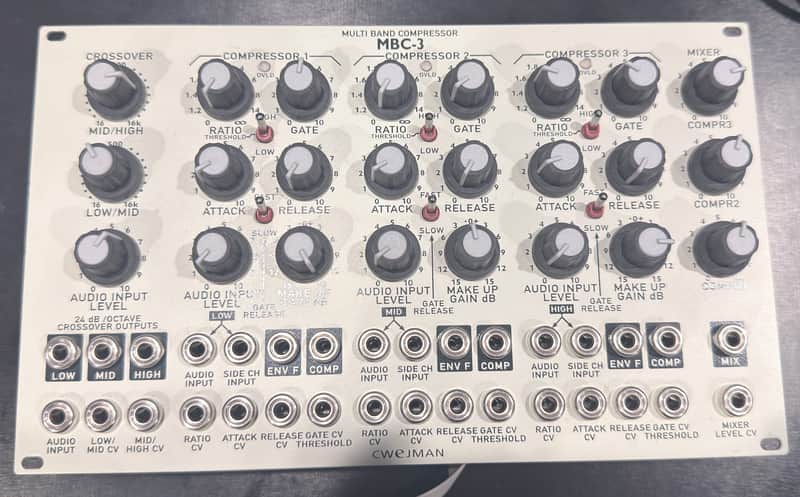 Cwejman MBC-3 Multi Band Compressor 2010s - Eggshell image 1