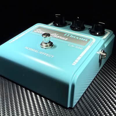 Maxon CS-550 Stereo Chorus 2000s, OPEN BOX, M.I.J.- Blue image 5