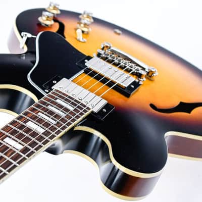 Epiphone Inspired by Gibson Custom 1962 ES335 Reissue Vintage Burst image 10
