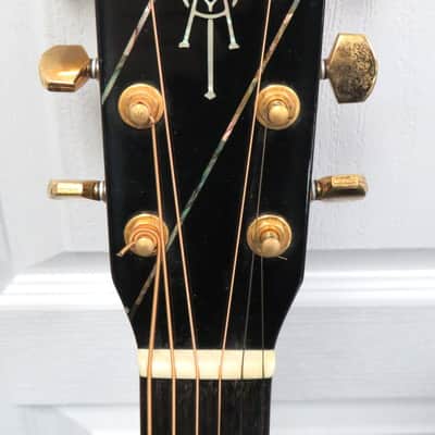 Alvarez Kazuo Yairi WY-1BK Black Acoustic/Electric Guitar w/ Hard Case image 2
