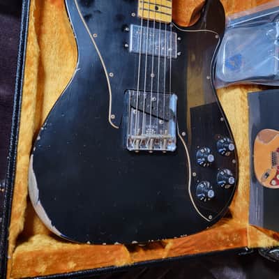 Fender Custom Shop Telecaster Custom with 70's style Cunife WideRange humbucker - nice!! image 14