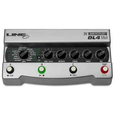 Open Box Line 6 DL4 MKII Limited Edition Silver 25th Anniversary Delay Guitar Pedal ♫ image 1