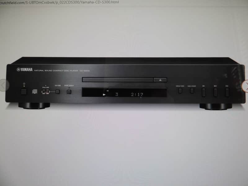 Yamaha CD-S300 2020 - Blk image 1