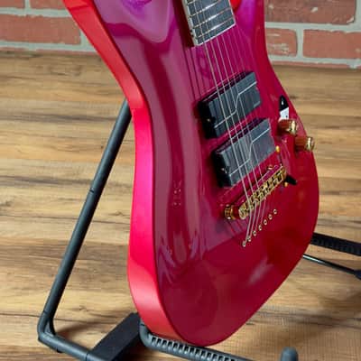 ESP LTD SC-607B Stephen Carpenter Signature 7-string Baritone Electric Guitar - Magenta image 10