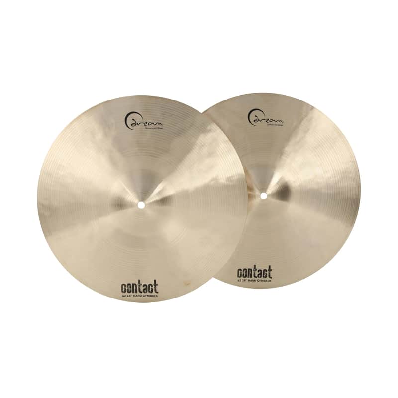 Dream Cymbals A2C16 Contact Series 16" Hand Cymbals (Pair) *USA Small Business* image 1