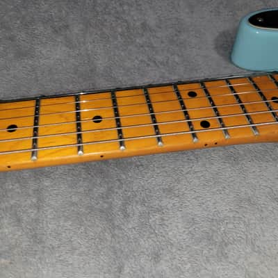 SX Vintage Series Telecaster-style guitar, 2000s Seafoam image 15