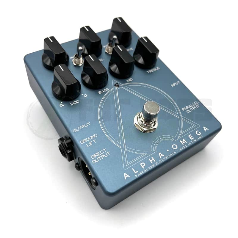 Darkglass Alpha-Omega Bass DI/Preamp Distortion Pedal image 1