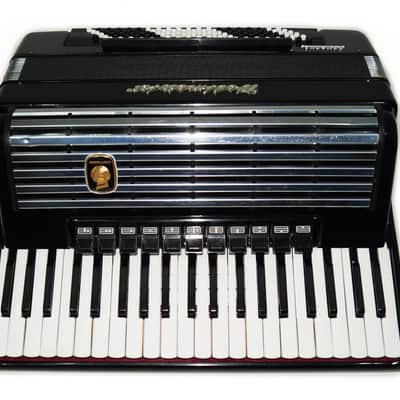 Weltmeister Consona Converter Free Bass Stradella German Piano Accordion New Straps Case 2119 Great Professional Accordion Gorgeous Sound image 7