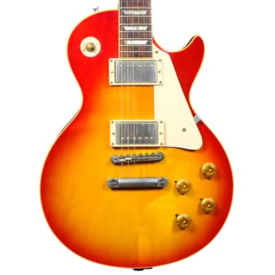 Gibson Custom Shop Historic Collection '58 Les Paul Standard Flame Top Reissue 1997 - 2002 Heritage Cherry Sunburst image 1