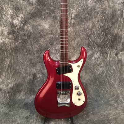 Mosrite of Canada Mark I  Prototype 1990 cranberry red image 5