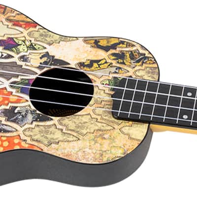 Flight TUC-40 GRANADA Concert Travel Ukulele New - Arabic patterns of the Alhambra Palace image 4