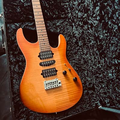 Suhr Custom Shop Modern Honey Amber Burst image 11