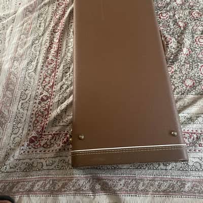 Fender Stratocaster Vintage Brown Leather Hardcase 1990 image 6