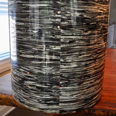 Ludwig Oyster Black Pearl 16x16" Floor Tom 1963-4 image 10