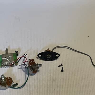2000's Korean Ibanez RG220b RG Series Guitar Factory Electronics Wiring, Volume Tone Pot Jack image 1