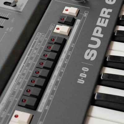 UDO Audio Super 6 12-Voice Polyphonic Binaural Analog-Hybrid Synthesizer 2020 - Present - Black image 7