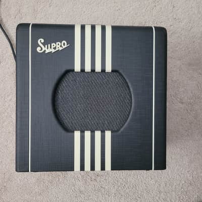 Supro 1818 Delta King 8 1-Watt 1x8" Guitar Combo 2021 - Present - Black image 1