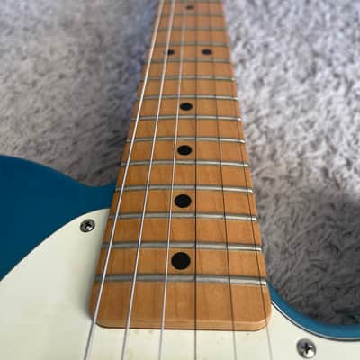 Fender Standard Telecaster 2013 MIM Lake Placid Blue Maple Fretboard Tele Guitar image 8