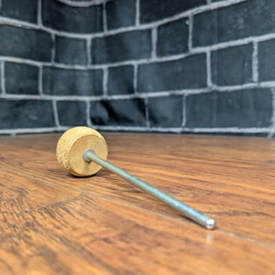Ludwig Vintage 60’s Wood Bass Drum Beater – Classic Era Tone, Warm Vintage Attack, Authentic 1960s Hardware image 2