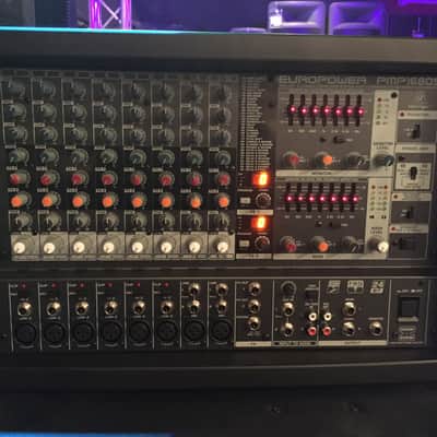 Behringer Europower PMP1680S 1600-Watt 10-Channel Powered Mixer